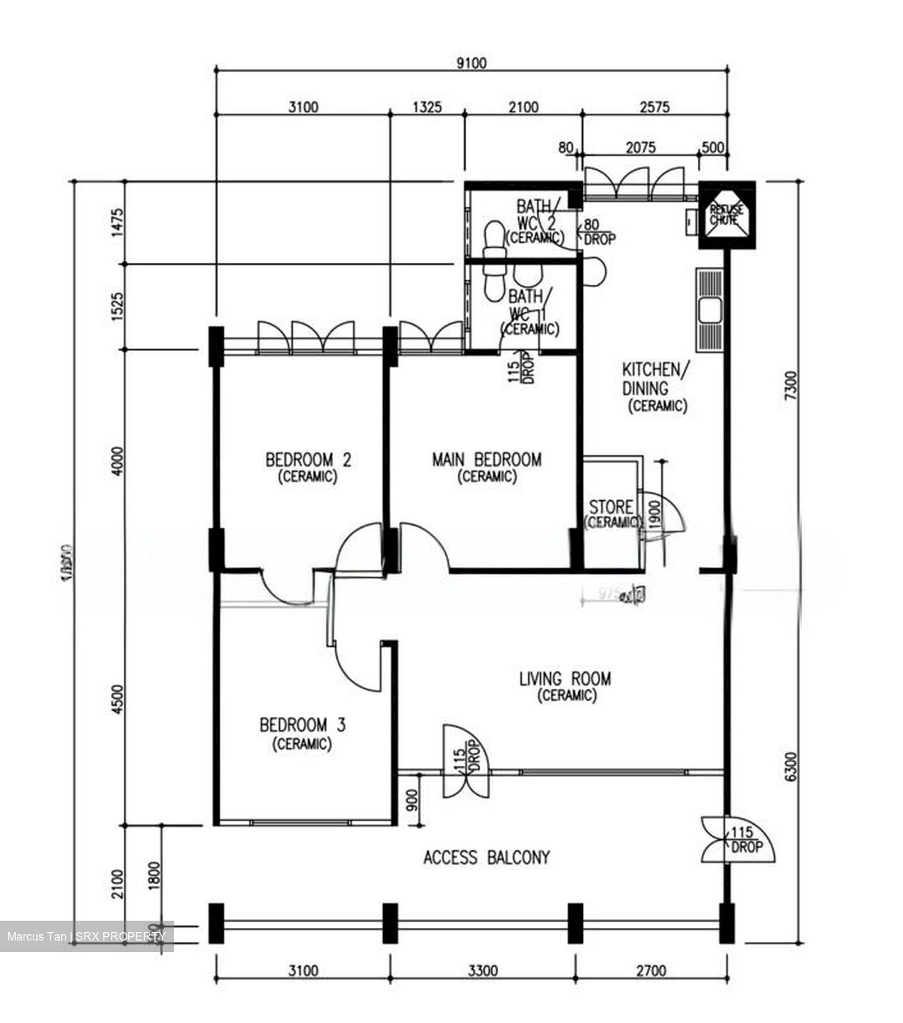 Blk 768 Yishun Avenue 3 (Yishun), HDB 4 Rooms #581336871